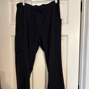 Healing Hands Womens Black Scrub Pants